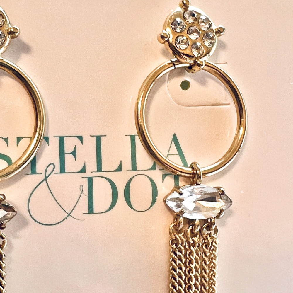 Stella & Dot Gracie Chandelier Earrings - Picture 2 of 2